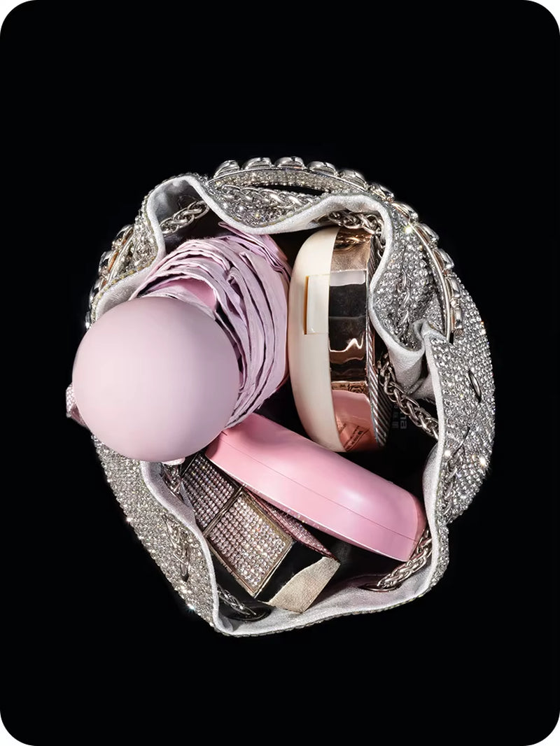 Luxury Bag Diamond Evening Bag Silver Designer Bag Handbags Pearl Bag Hand Bags Luxury Handbags