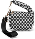 Mini Quilted Wristlet Bag for Women, Puffer Handbags,Evening Bags,Charm Lipstick Bag,Cute Bag Charm for Gift