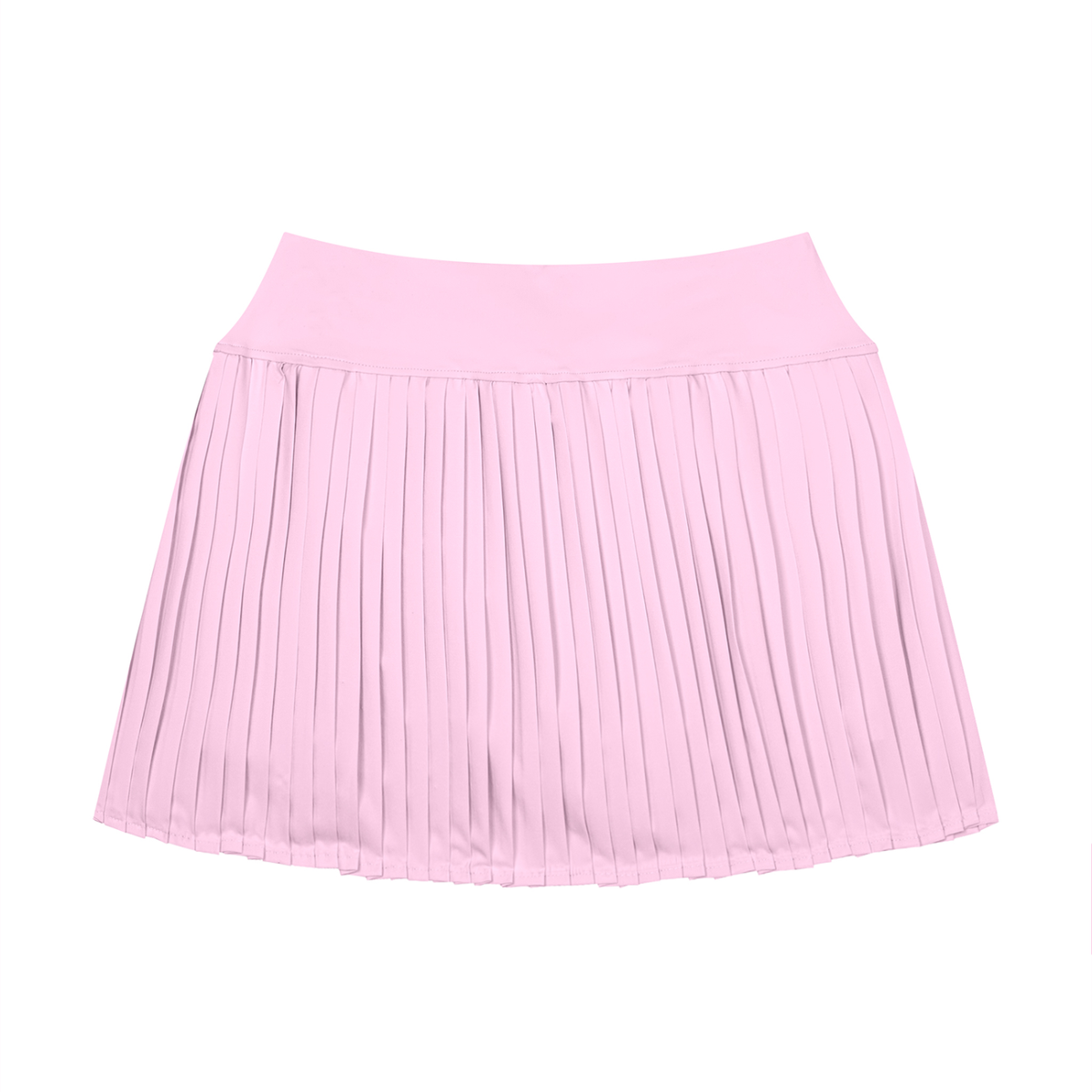 Women's Pleated Yoga Skort - Pink