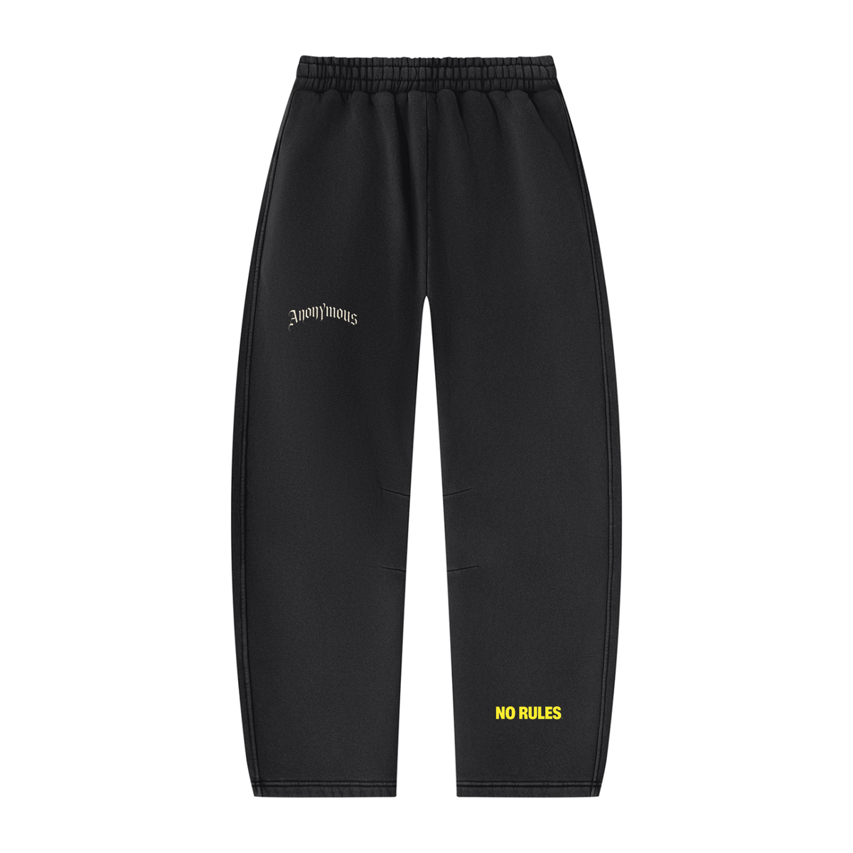 Unisex Vintage Wash Barrel Leg Fleece Sweatpants