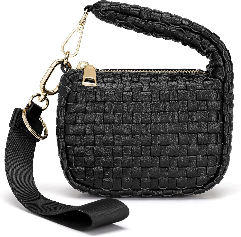 Mini Quilted Wristlet Bag for Women, Puffer Handbags,Evening Bags,Charm Lipstick Bag,Cute Bag Charm for Gift