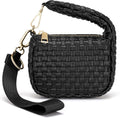 Mini Quilted Wristlet Bag for Women, Puffer Handbags,Evening Bags,Charm Lipstick Bag,Cute Bag Charm for Gift