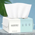 100PCS Natural Disposable Face Towel Travel Facial Cleansing Wet and Dry Makeup Remover Pearl Cotton Soft Makeup Nonwoven Towel